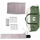  Teepee šator s krovom Zelena i bijela 490 x 410 x 210 cm | shoptok.hr