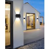  LED solarno zidno svetlo 4xLED/1,5W/3,7V 1500 mAh IP54 crno | Eponuda.com