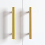 Drška za ormar 2 pcs Zlatno 150 mm Nehrđajući čelik | shoptok.hr