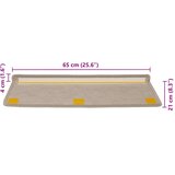  Samoljepljivi otirači za stepenice 30 kom 65x21x4 cm tamnobež | shoptok.hr