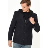 Dewberry K7532 MEN'S COAT-PATTERNED INDIGO | shoptok.hr