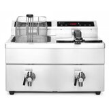  Indukcijska Friteza z Odtočno Pipo 16L, 230V/7000W, (577x609x410mm) | Shoptok.si