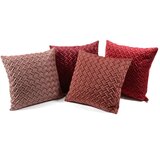 Mhome Dekorativna blazina top 45x45cm / kvadratna / več barv / poliester, žamet, (21317600) | Shoptok.si