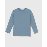 Calvin Klein Jeans Otroška bombažna majica z dolgimi rokavi IB0IB02166