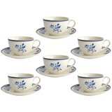 Sigma Set šoljica za kafu 6/1 porcelan nb mg6, Plavi cene