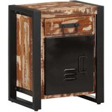Maison Chic Nočna omarica - Nočna miza večbarvna 40x30x50 cm trden predelan les, (21686748) Cene