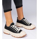 D/CEO marka niezdefiniowana Black classic high-soled sneakers Salsana | Shoptok.si