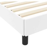 vidaXL Postelja Drugo Čista bela 90 x 200 cm Umetna koža | Shoptok.si