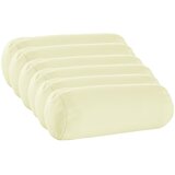  Presvlaka za jastuk 6 pcs HEERLEN Krem Ø 15 x 40 cm Poliester | shoptok.hr