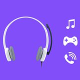 Logitech Headset H150 Cloude White | shoptok.hr