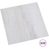  Samoljepljive Pločice za Pod Bijela i drvo 30,5 x 30,5 cm | shoptok.hr