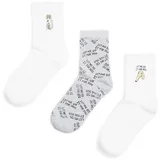 Cropp ženski 3-paket čarapa - Bijela 8945V-00X
