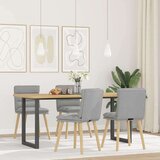  Jedilni stoli 4 kosi Cloud Grey Fabric, (21822318) Cene
