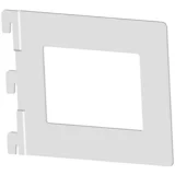 ELEMENT SYSTEM pregrada za knjige (11,8 x 14,3 cm, prikladno za: tračnica classic raster 50, bijelo-aluminij)