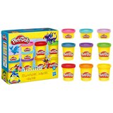 Hasbro Play-Doh: 9 lončkov gline v živih barvah 425g - Cene