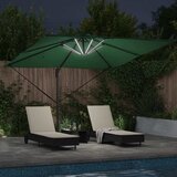  Suncobran Zelena 286 x 284 x 270 cm Aluminij i poliester | shoptok.hr