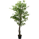  Umjetno stablo fikusa 756 listova 150 cm zeleno | shoptok.hr