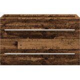 Ormarić za umivaonik u kupaonici, staro drvo, 80 x 38,5 x 48 cm, inženjerski drvo | shoptok.hr