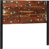 vidaXL Uzglavlje kreveta 120 cm Puno obrađeno drvo i željezo | shoptok.hr