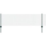  varjena žična ograja z 44 U stebrički Zelena 0.6x100 m Jeklo | Shoptok.si