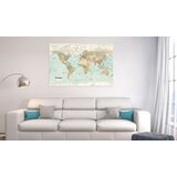  Slika - World Map: Beautiful World 120x80 | shoptok.hr
