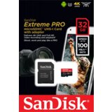 San Disk 32GB Extreme Pro Micro SDHC A1 Class10 V30 UHS-I U3 spominska kartica cene