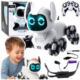  TOOBY robotski pas na daljinsko upravljanje, RC 360° svjetla, zvukovi, crno-bijelo | shoptok.hr