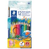  BOJE DRVENE-VODENE 12BOJA PLUS KIST NORIS AQUARELL STAEDTLER 144 10NC12 BLISTER | shoptok.hr