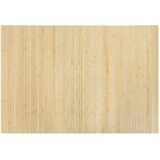  Tepih pravokutni svijetli prirodni 70 x 100 cm od bambusa | Eponuda.com