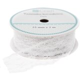  Čipkana traka 25 mm x 2 m | izaberi boju | shoptok.hr