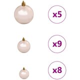  Umjetno božićno drvce s stalakom Bijelo 120 cm PE i PVC | shoptok.hr