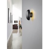  Mat crna LED zidna lampa s USB Davey – | shoptok.hr