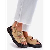 Big Star Suede Women's Sandals With Buckles | Shoptok.si