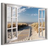 Artgeist Slika Na Platnu View Of The Beach | Shoptok.si