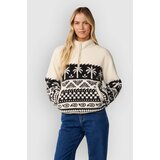 Rip Curl Bossa Nova 1/4 Zip Polar Half-Zip Fleece Swe white | shoptok.hr