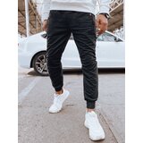 DStreet Spodnie męskie dresowe joggery grafitowe | Shoptok.si