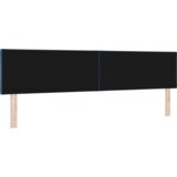  LED uzglavlje s dijamantnim uzorkom Plava 200 cm Tkanina | shoptok.hr