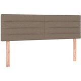 Posteljno vzglavje 2 kosa taupe 72x5x78/88 cm blago, (20792984) | Shoptok.si