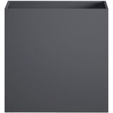  Vrtna saksija 2 kom. Antracit 50 x 30 x 50 cm Čelična vrata | shoptok.hr