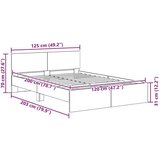 Konstrukcija postelje Star les 120 x 200 cm Konstruiran les, (5000104205) | Shoptok.si