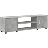  Set TV komoda Zidne 4 pcs Betonski sivi Konstruirano drvo | shoptok.hr