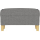  Klupa tamnosiva 70 x 35 x 41 cm od tkanine | Eponuda.com