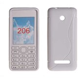  S silikonski ovitek nokia nokia 206 bel Cene