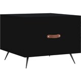 vidaXL Stolić za kavu crni 50 x 50 x 40 cm od konstruiranog drva | shoptok.hr