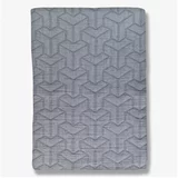 Mette Ditmer Denmark Tamno sivi prekrivač od recikliranog pamuka za krevet za jednu osobu 140x250 cm Trio -