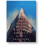 Motivaciona slika na platnu The person on top (moderne slike) | shoptok.hr