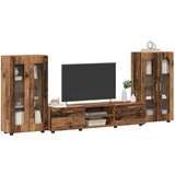  Set TV komoda FLORIN 3 pcs Staro drvo Konstruirano drvo | shoptok.hr