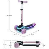 Kinderkraft romobil RAKET LED, Pink | Eponuda.ba