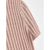 Sinsay Pleteni top s čipkom i kratkim rukavima | shoptok.hr