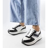 Gemre Black sneakers with glitter inserts Lang | Shoptok.si
